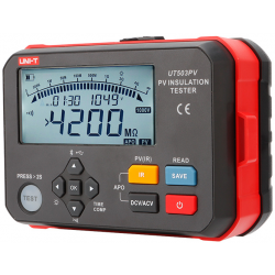 UT503PV cyfrowy tester rezystancji izolacji LCD 0,125 MΩ - 4000 MΩ 6xAA Uni-T